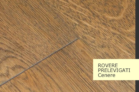 L'antique Maison - Pavimenti Collezione Rovere - Serie Pprelevigati - Cenere